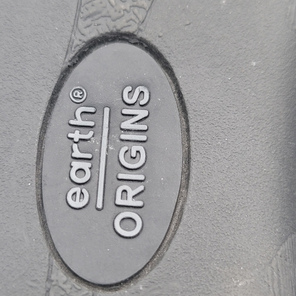 Earth Origins Navy Marine Blue Womans Suede/Leather Uppers Sandal Size 6M - Picture 7 of 9